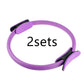 Yoga Fitness Pilates Ring Women Girls Circle Magic Dual Exercise Home Gym Workout Sports Lose Weight Body Resistance