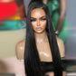 No Glue HD Lace Pre Cut Straight Lace Front Wig