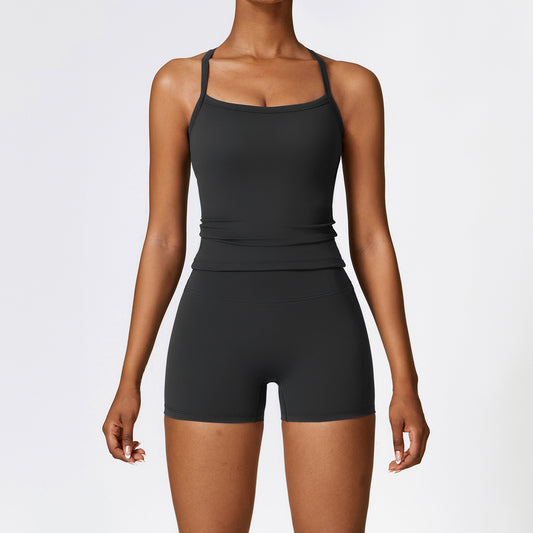 Tight Brushed Yoga Suit Quick-drying Workout Clothes