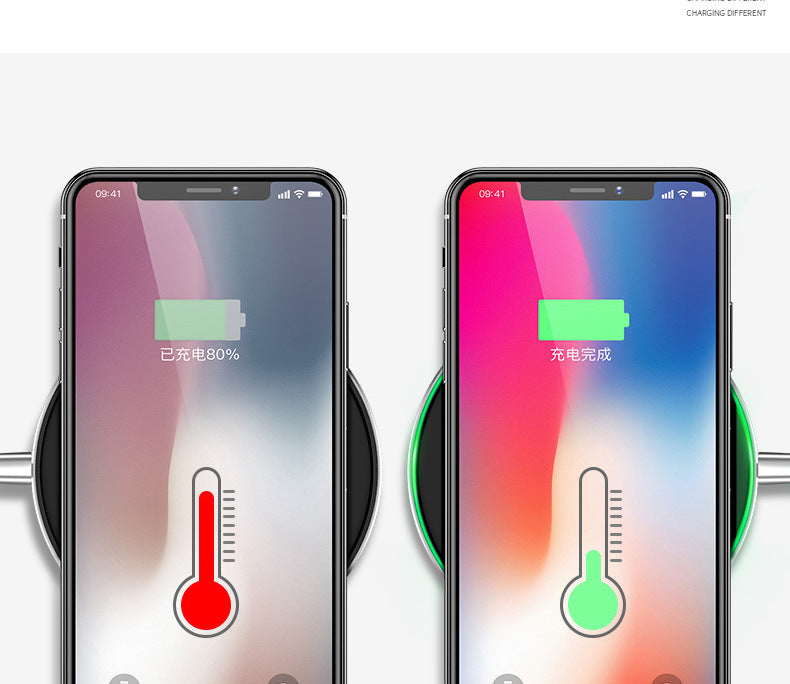 Wireless Charger For I-Phone Fast Wireless Charging Pad For Sam-sung High Speed