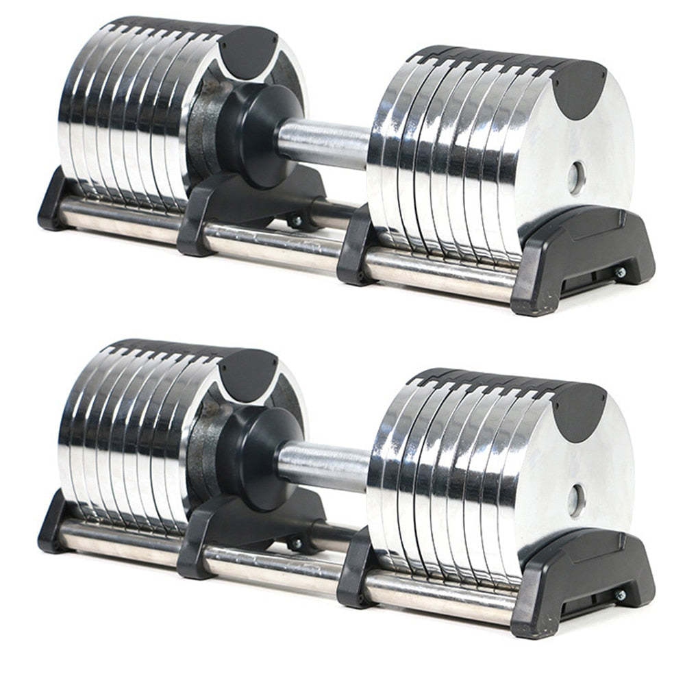 Home Plating Adjustable Dumbbell Fitness Equipment