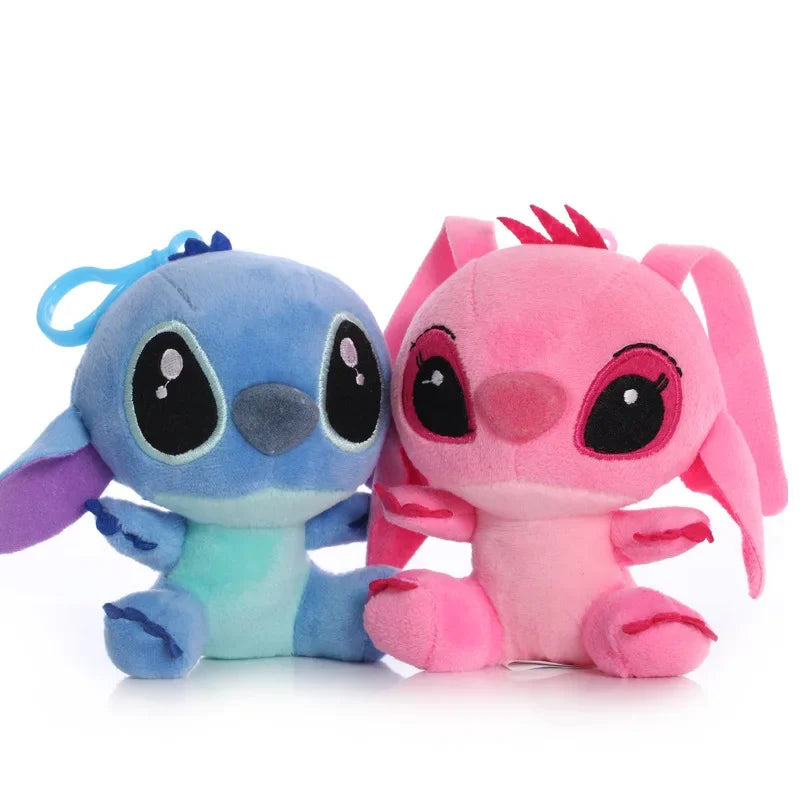 2025 New Quality Disney Lilo & Stitch Scramp Animal Soft Stuffed Cotton Dolls Plush Peluche Kids Toy Model for Children Gift