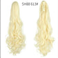 Fluffy Natural Lifelike Claw Clip Ponytail Wholesale