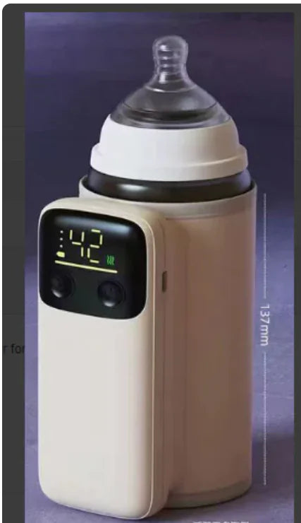 Rechargeable Portable Baby Bottle Warmer