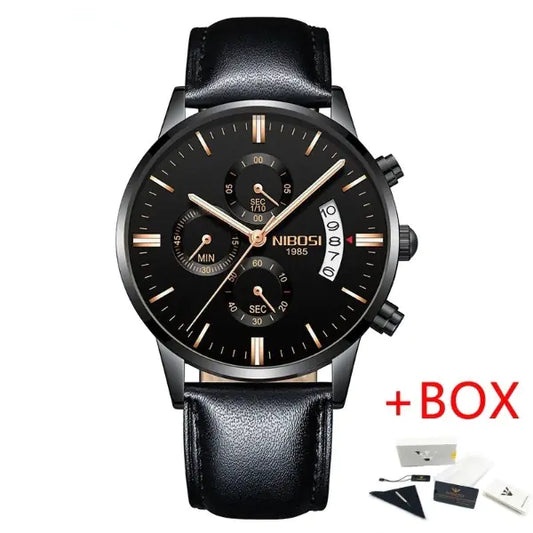 Men's Luxury Military Watches Analog Quartz