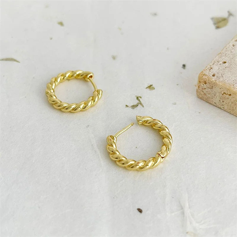 Needles Hoop Earrings