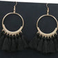 Tasselled Hoop Earrings For Women