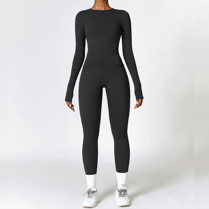 Tight Brushed Yoga Suit Quick-drying Workout Clothes