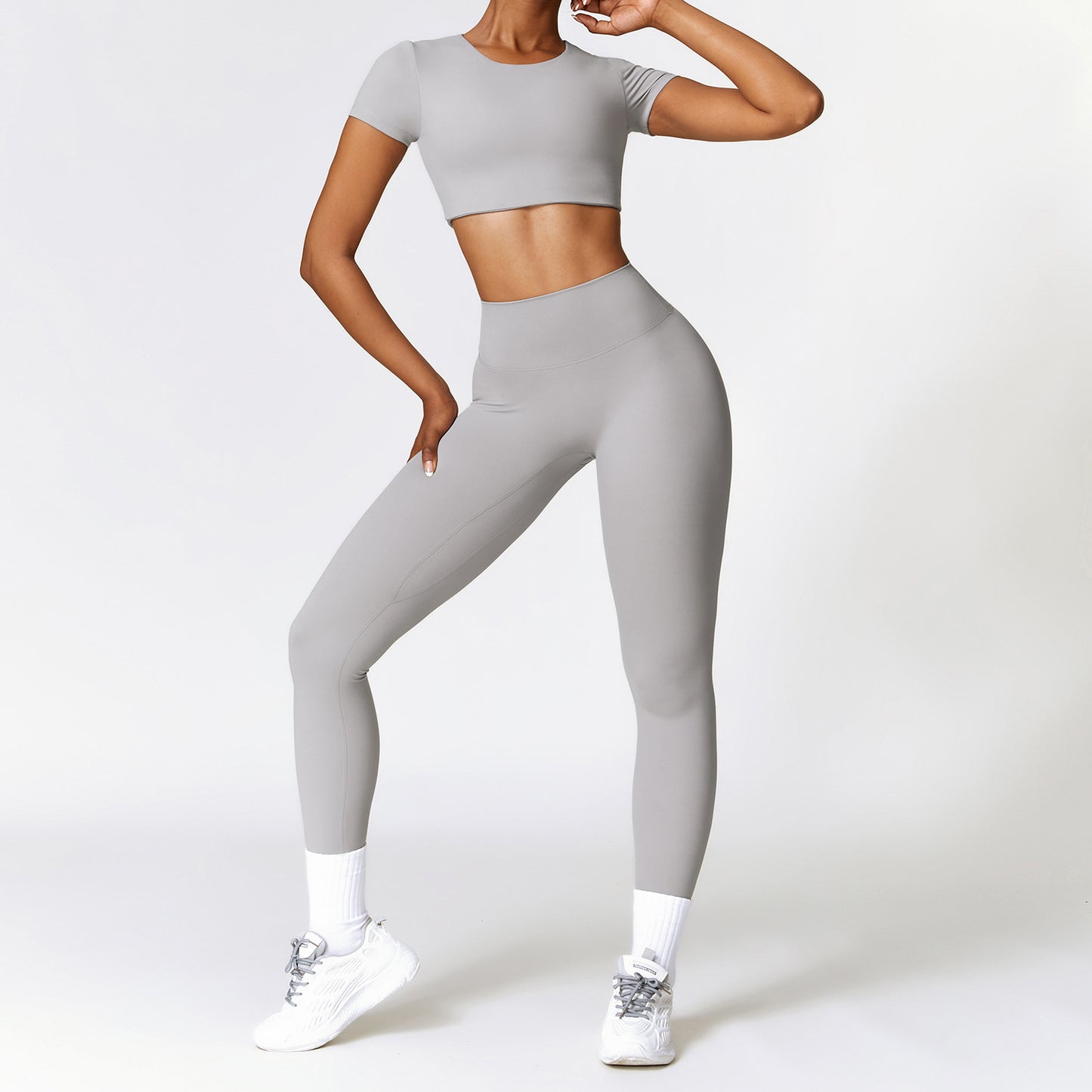 Tight Brushed Yoga Suit Quick-drying Workout Clothes