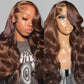 Long Wavy Lace Front Wig (Brown)