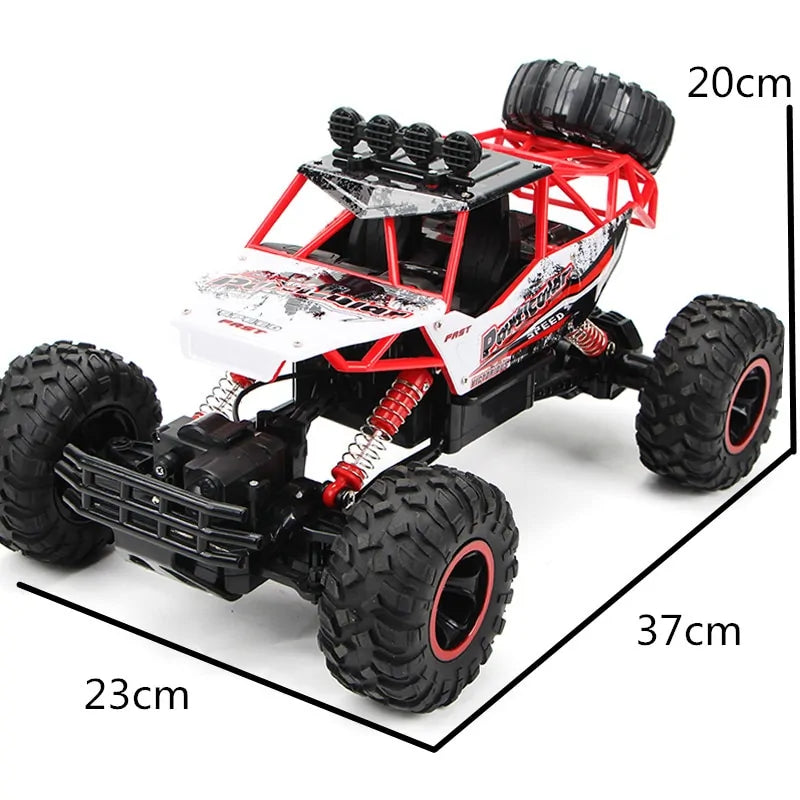 Precise: 1:12 4WD RC Car - Updated 2.4G Radio Control Buggy Toy