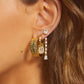 18K Gold Plated Hoop Earrings